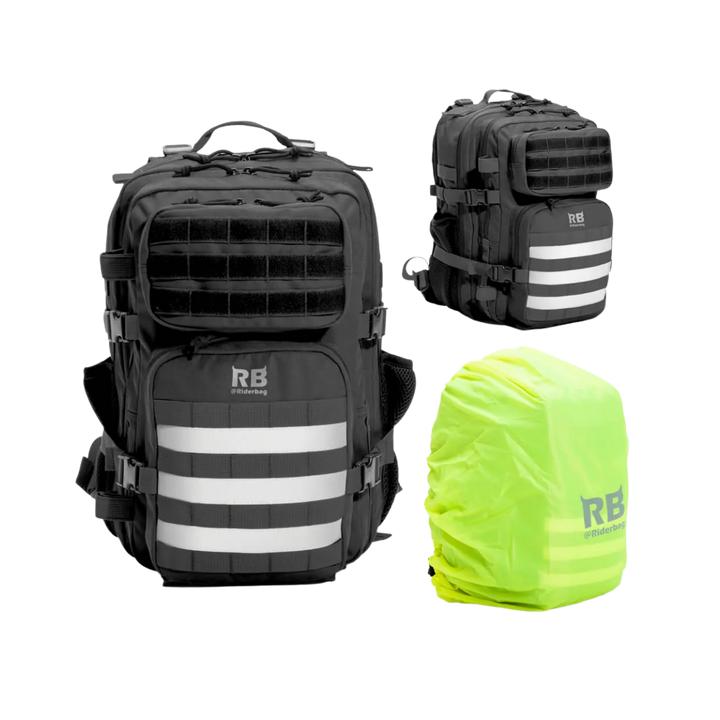 Tactical Military Backpack Black 30L