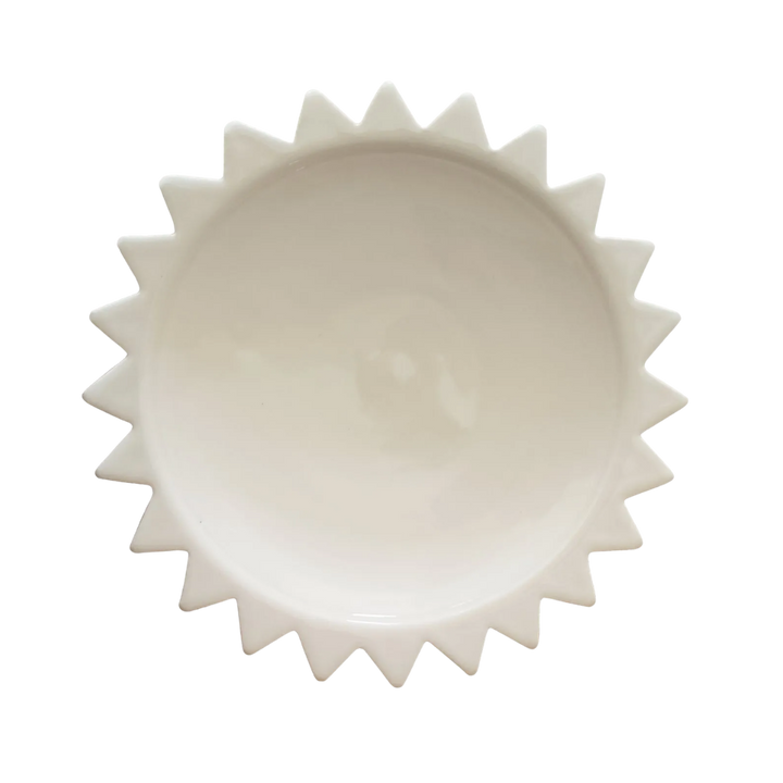 Terracotta Sun Ceramic Dinner Plate