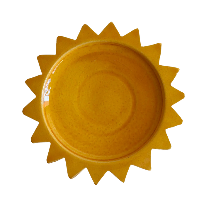 Terracotta Sun Ceramic Dinner Plate