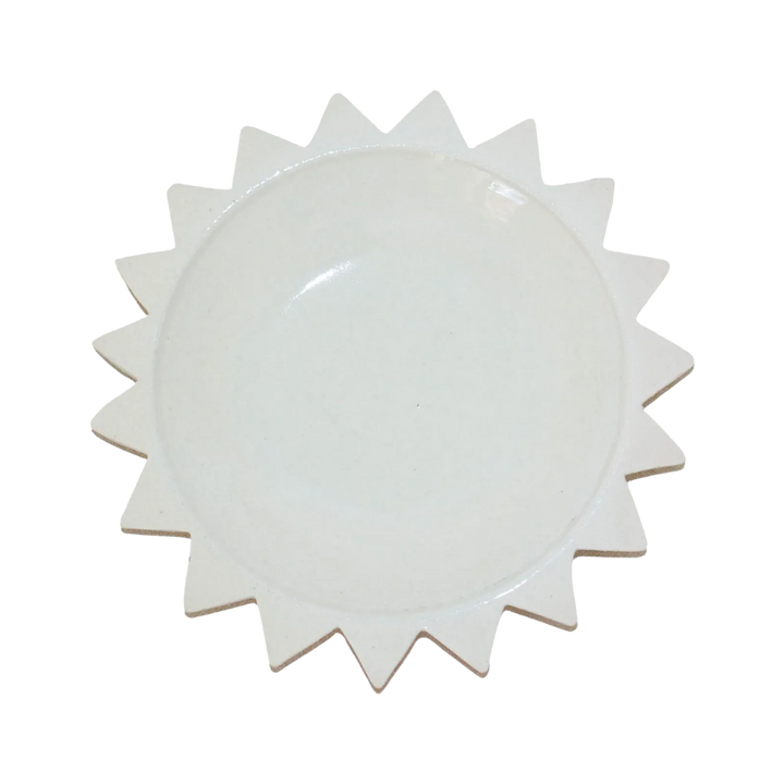 Terracotta Sun Ceramic Dinner Plate