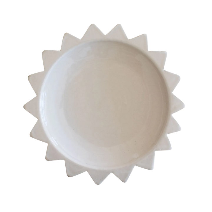 Terracotta Sun Ceramic Dinner Plate