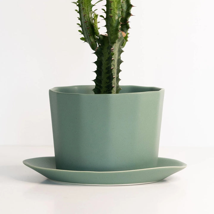 Oval Porcelain Ceramic Planter