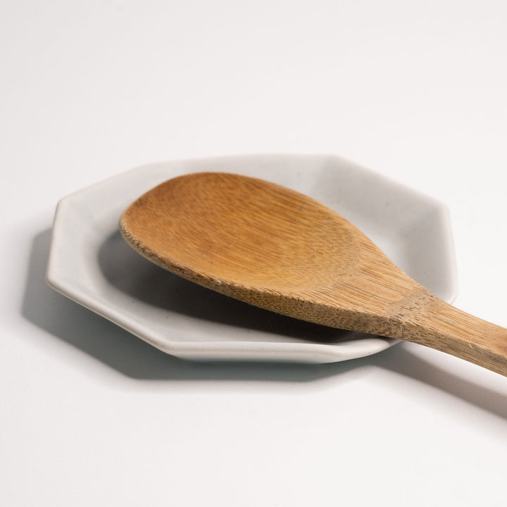 Handcrafted Porcelain Octagonal Spoon Rest