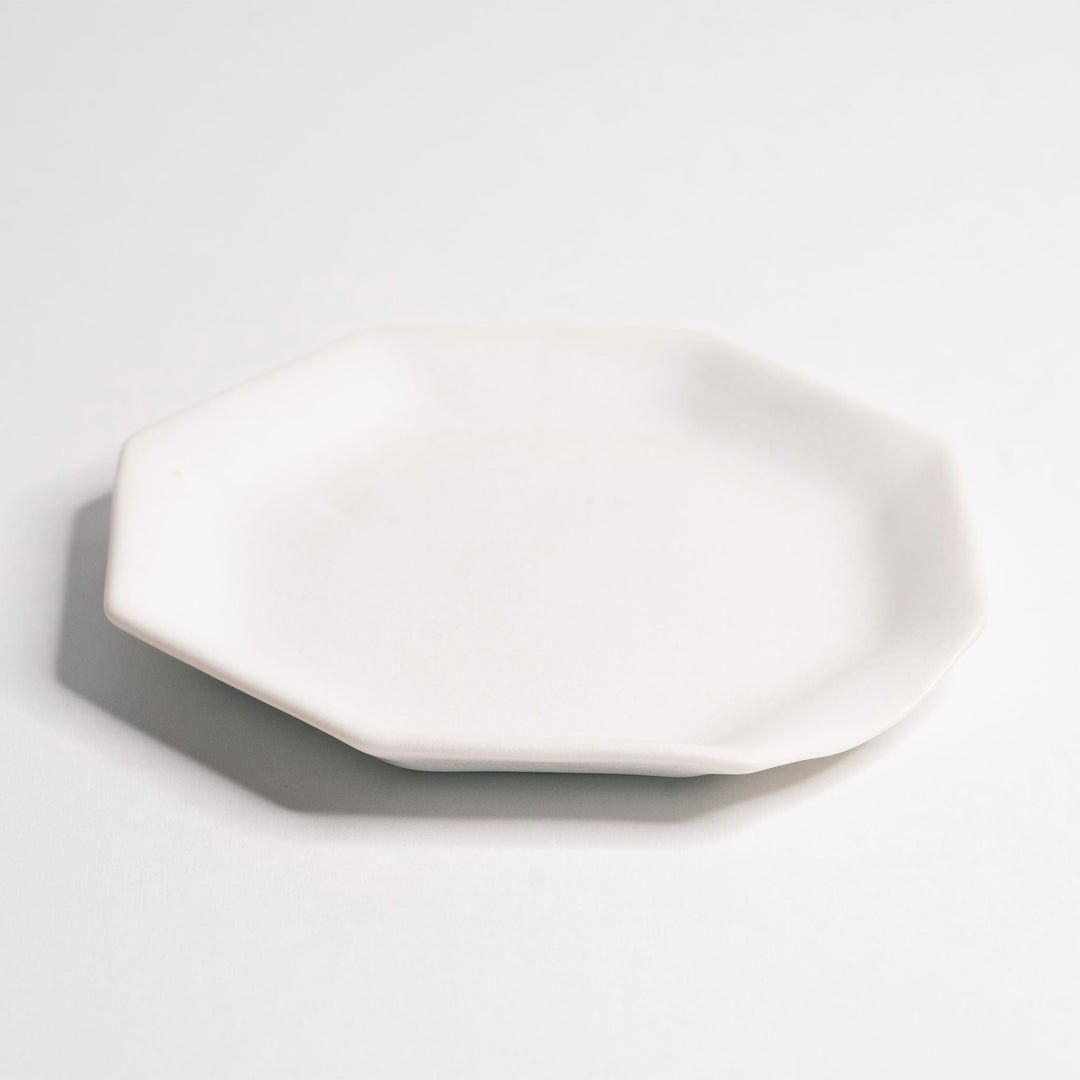 Handcrafted Porcelain Octagonal Spoon Rest