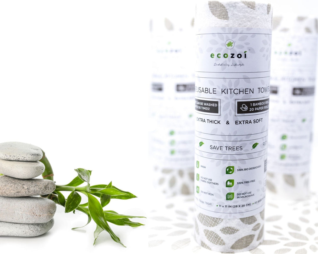 Organic Bamboo Un-Paper Towels, 4 Ct.