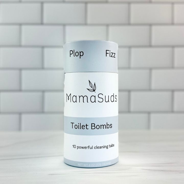 Non-Toxic Effervescent Toilet Cleaning Tabs, 10 Ct.