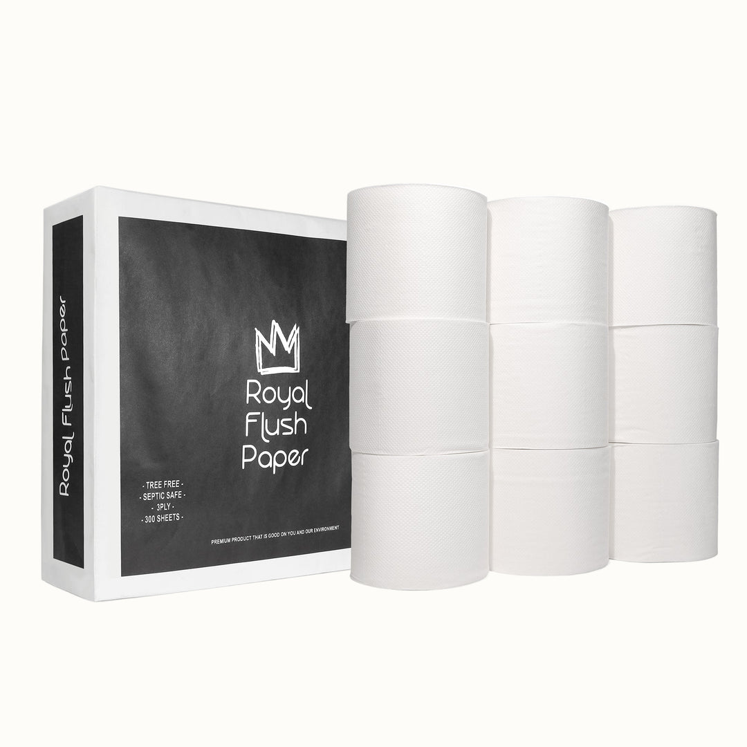 Biodegradable 3-Ply Bamboo Toilet Paper, 27 Ct.
