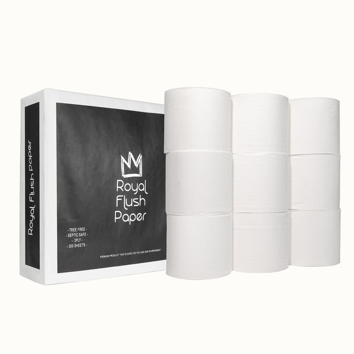Biodegradable 3-Ply Bamboo Toilet Paper, 27 Ct.
