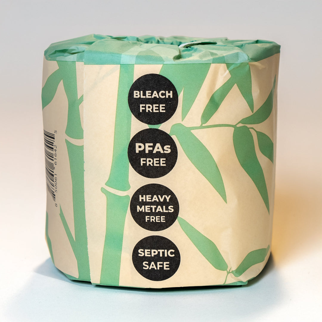 Biodegradable Unbleached 3-Ply Bamboo Toilet Paper