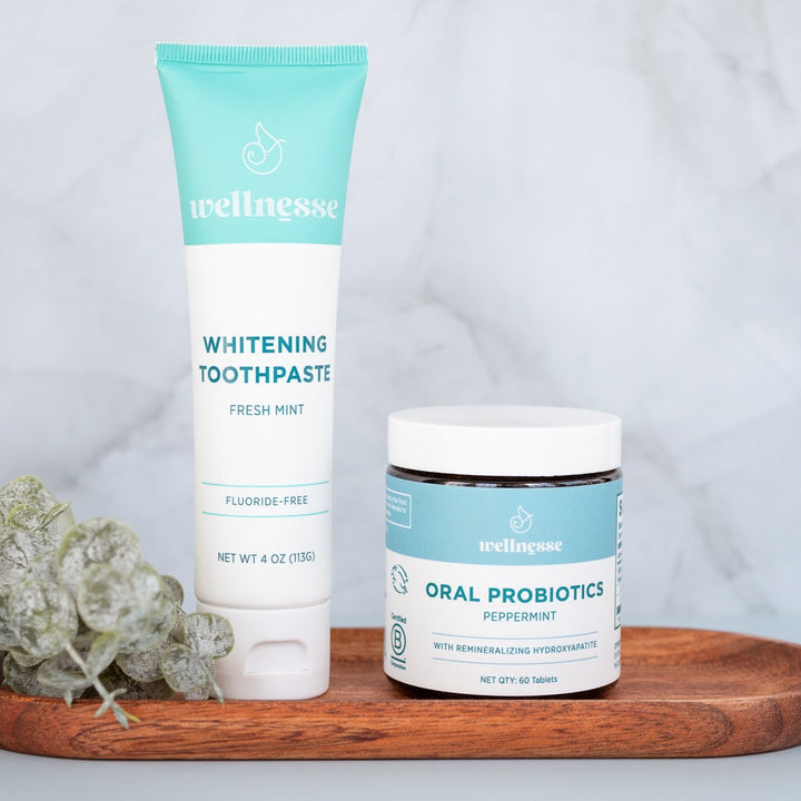 Non-Toxic Hydroxyapatite Probiotic Oral Care Tablets