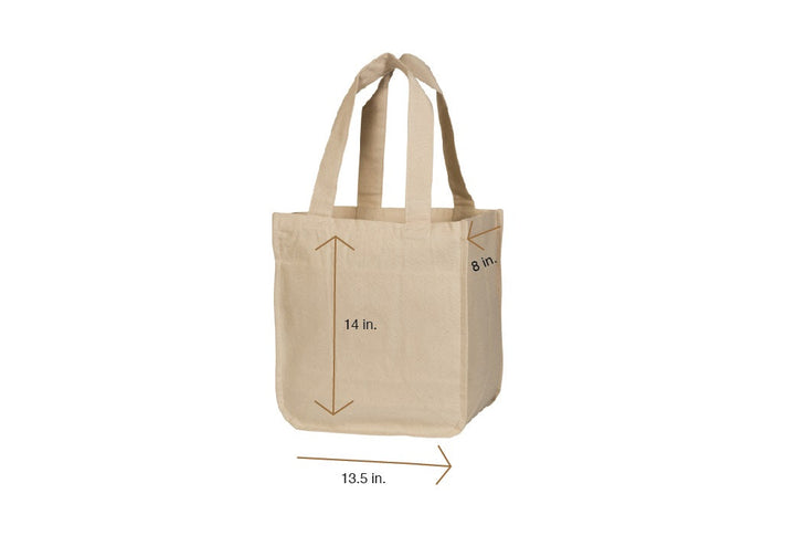 Organic Cotton Canvas Grocery Tote, 11 Oz.
