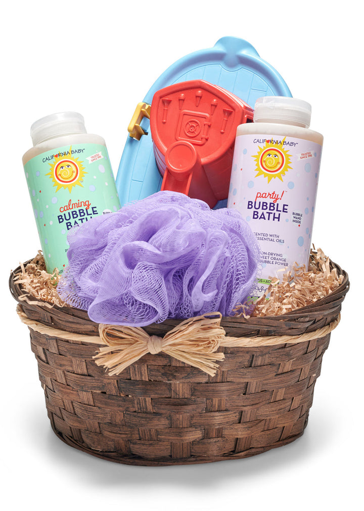 Biodegradable Bubble Bath Gift Tote Set, 4 Ct.