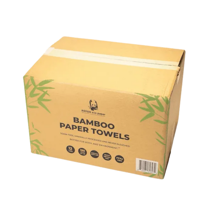 Unbleached Bamboo Paper Towels