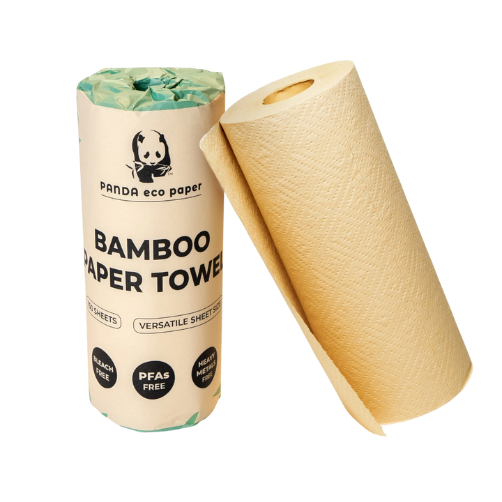 Unbleached Bamboo Paper Towels