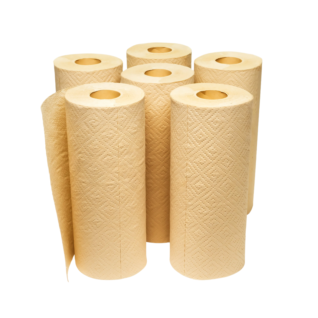Unbleached Bamboo Paper Towels