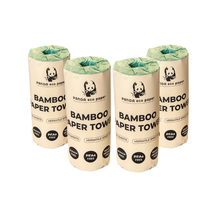 Unbleached Bamboo Paper Towels