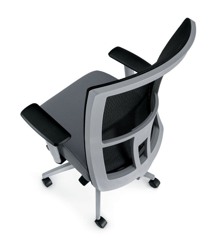 Weight-Sensing Ergo MidBack Chair