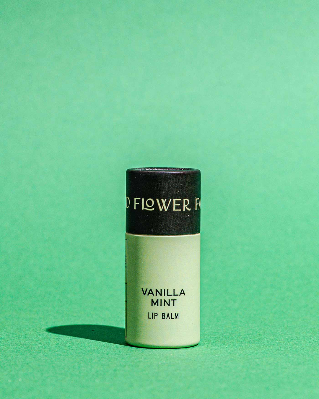 Organic Vanilla Mint Lip Balm, Biodegradable 0.30 oz