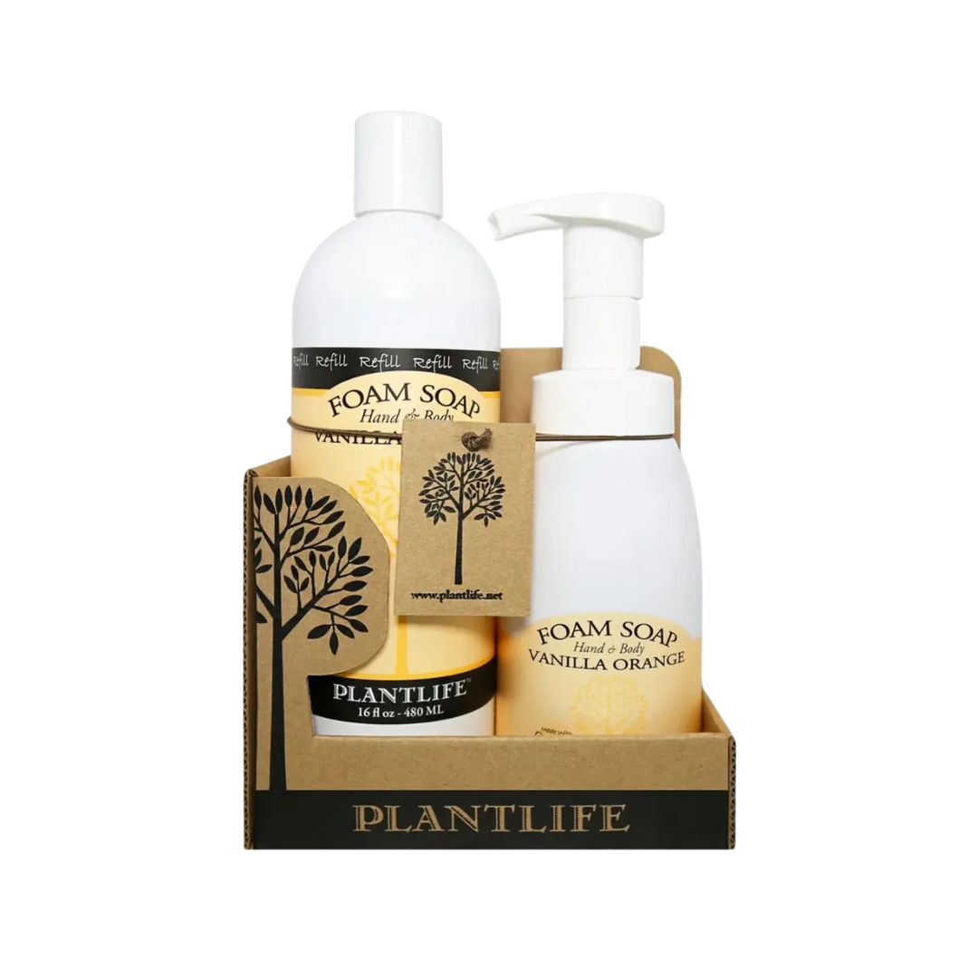 Vanilla Orange Foaming Soap Set
