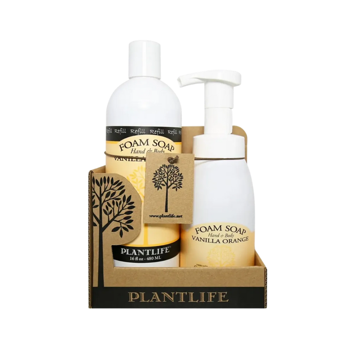 Vanilla Orange Foaming Soap Set