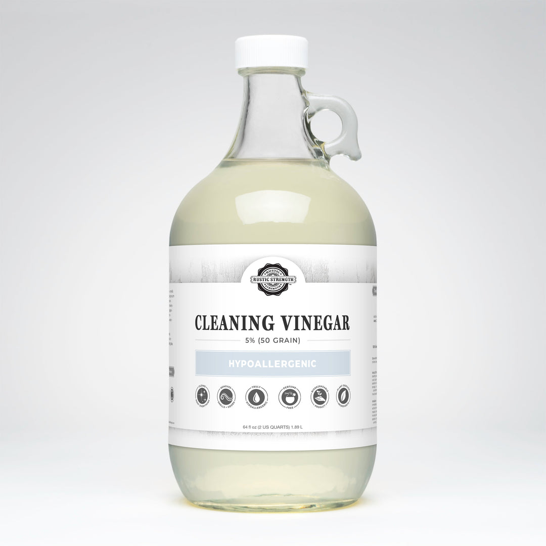 Biodegradable Plant-Based White Cleaning Vinegar, 5% (50-Grain)