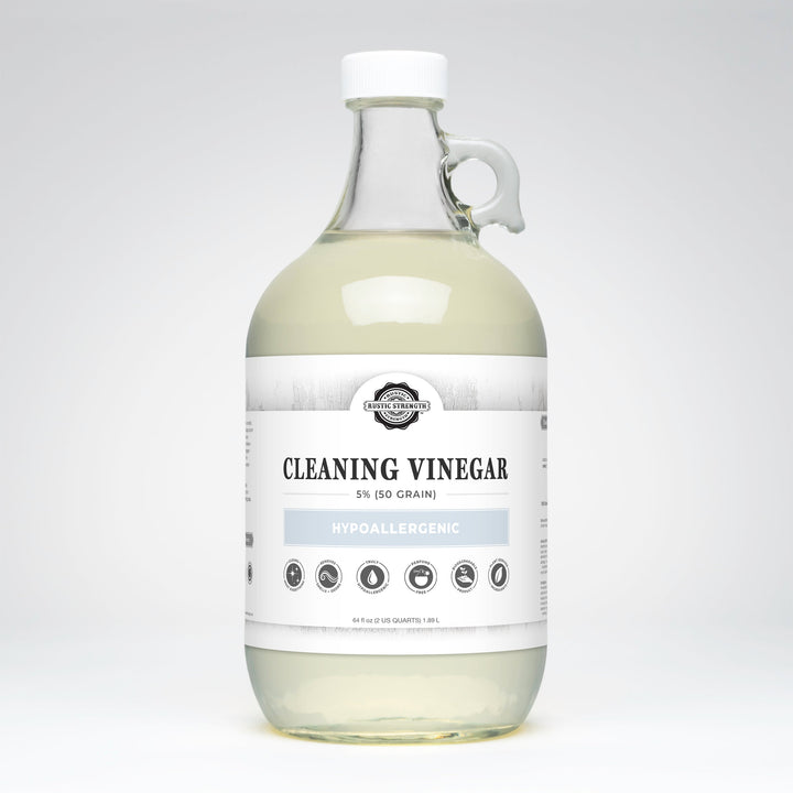 Biodegradable Plant-Based White Cleaning Vinegar, 5% (50-Grain)
