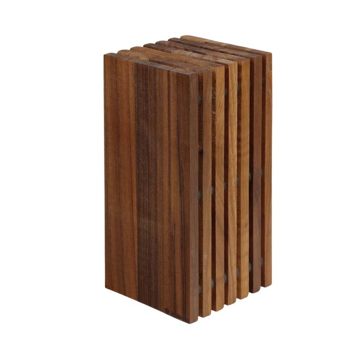 Walnut Slotted Knife Block