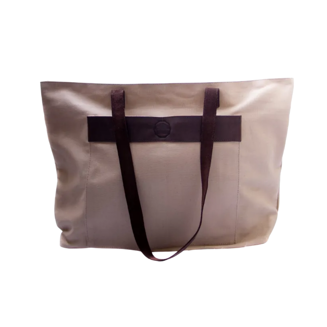 Watamu Canvas Leather Weekender Bag