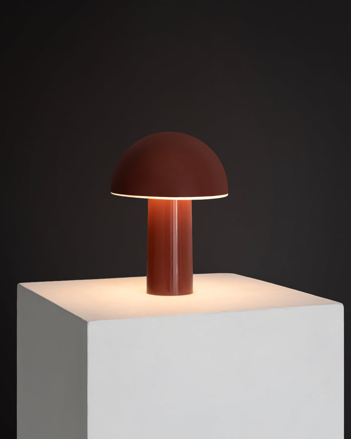 Cordless Touch Dimmer Mushroom Lamp, USB-C