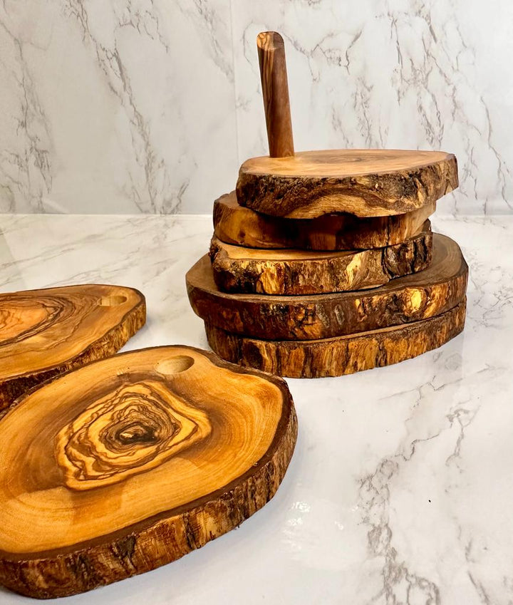 Handcrafted Olive Wood Kitchen Utensil Set, 25 Ct.