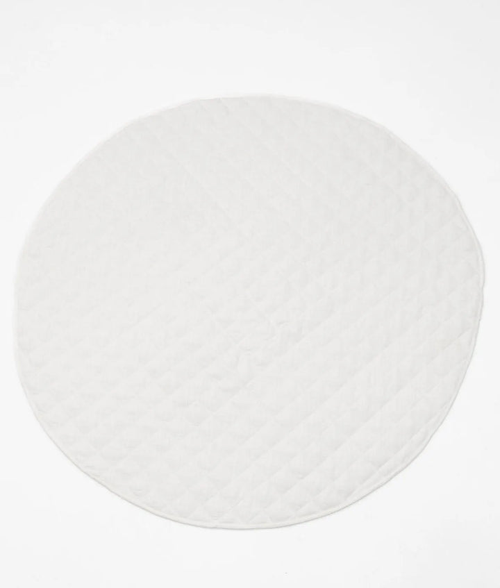 Round Quilted Baby Play Mat