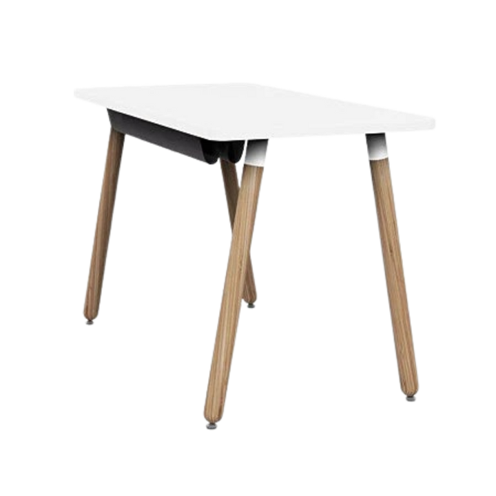 Bamboo and Laminate Office Desk