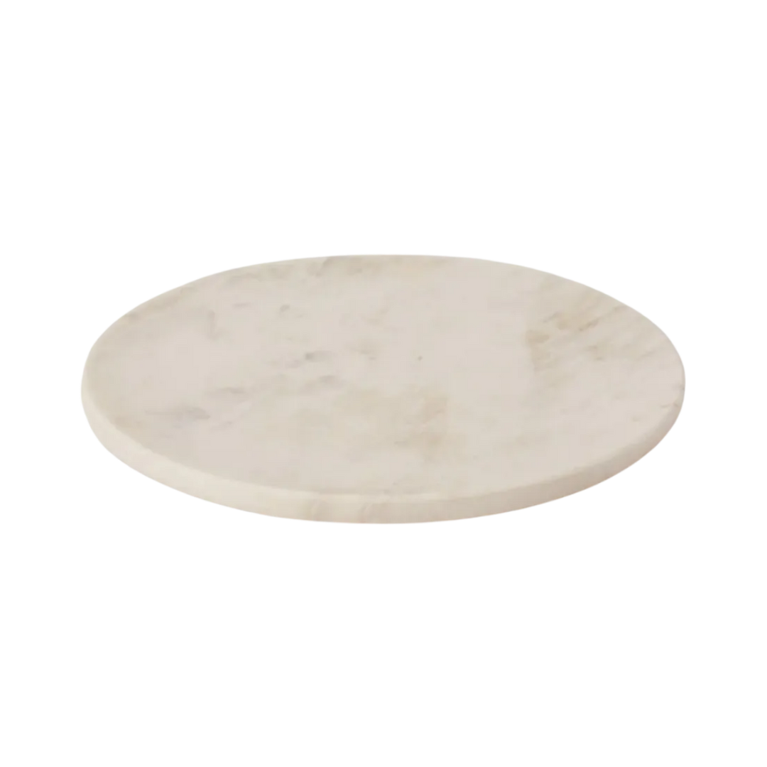 White Marble Serving Platter