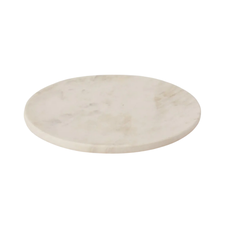 White Marble Serving Platter