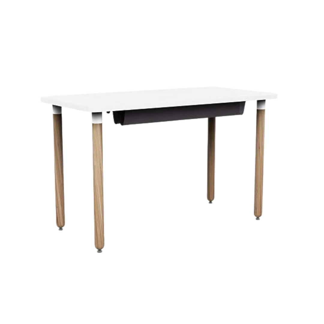 Bamboo and Laminate Office Desk