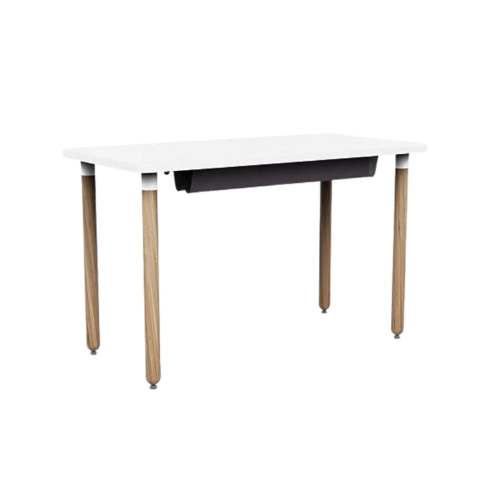 Bamboo and Laminate Office Desk