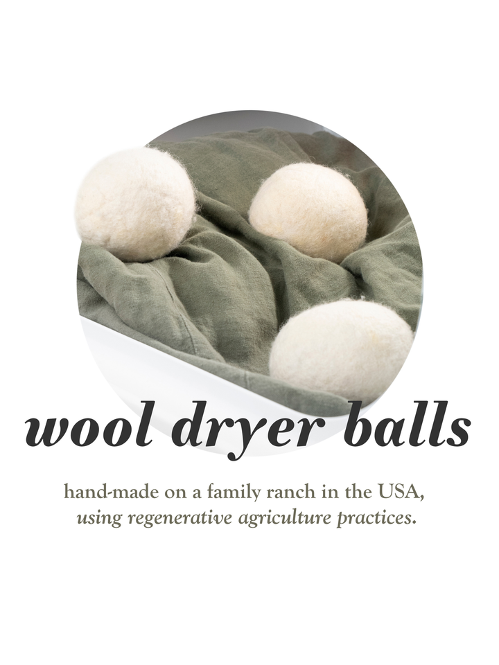 Biodegradable Jumbo Wool Dryer Balls, 3 Ct.