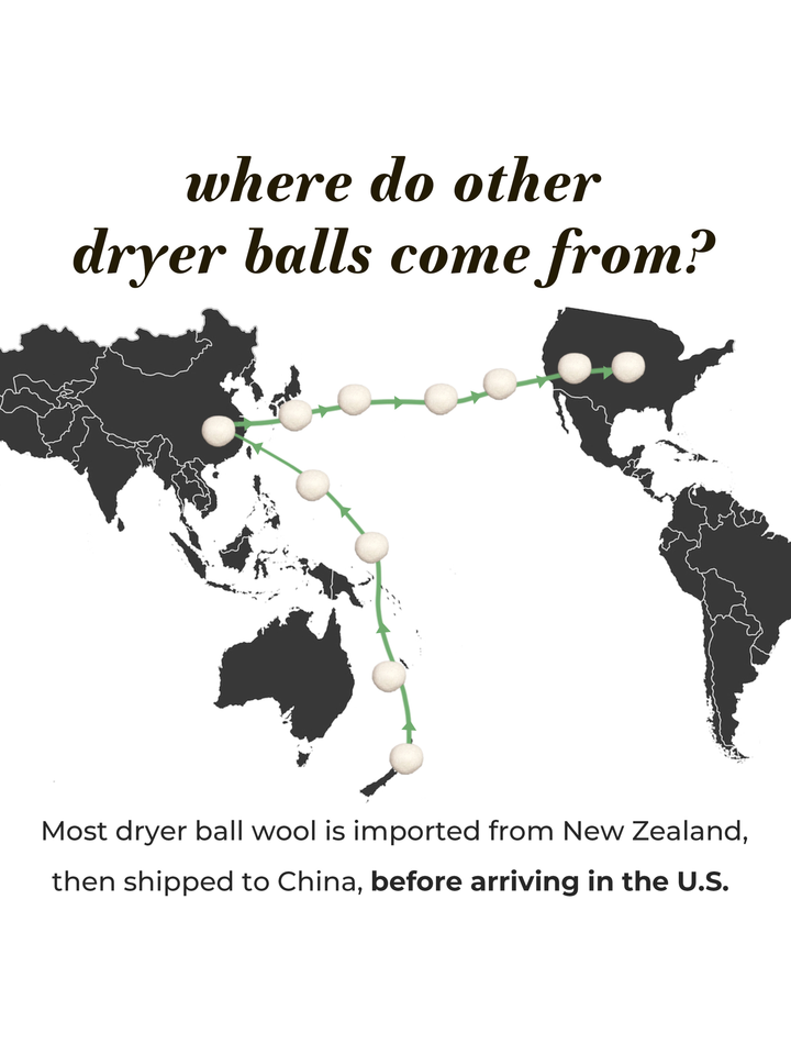 Biodegradable Jumbo Wool Dryer Balls, 3 Ct.
