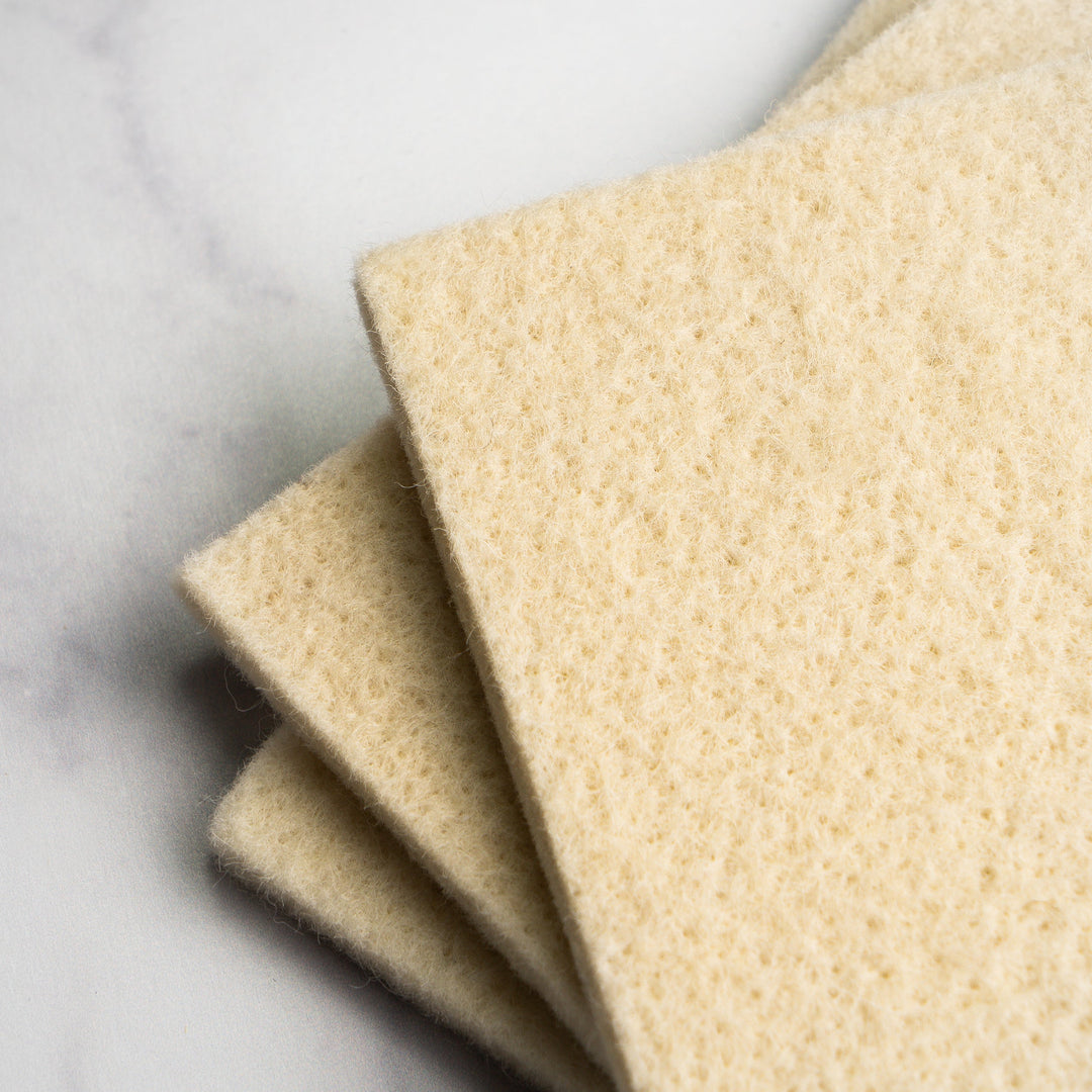 Biodegradable Wool Antimicrobial Scrub Sponge