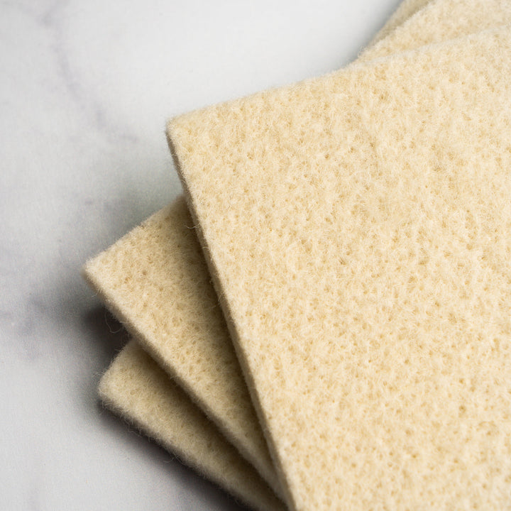 Biodegradable Wool Antimicrobial Scrub Sponge