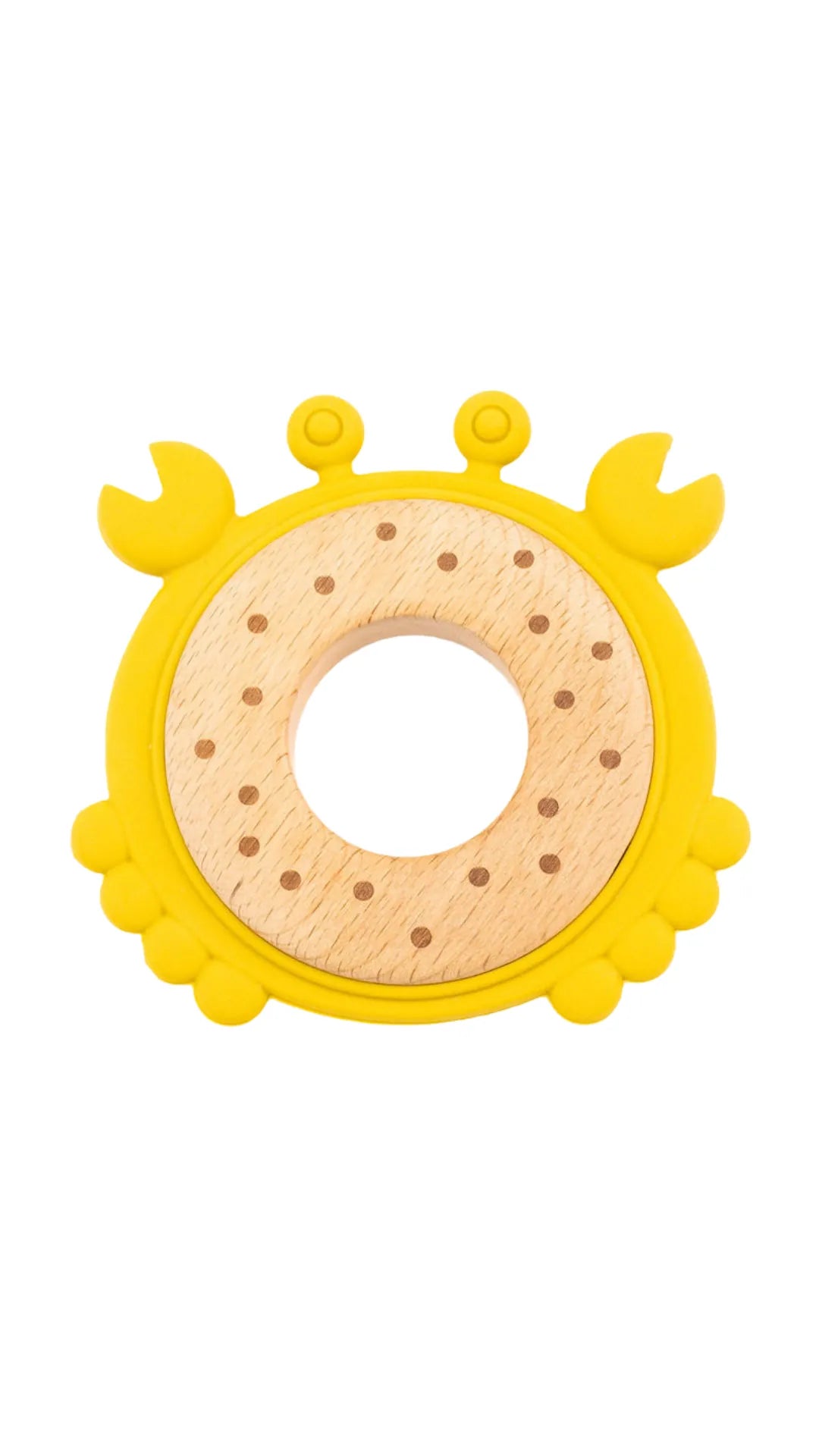 Baby Silicone Wood Teether Set