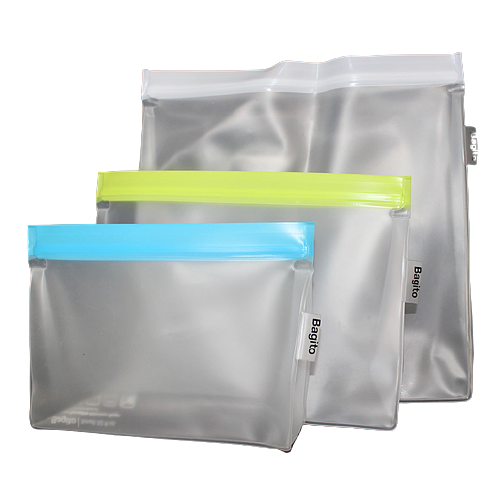 BPA-Free PEVA Food Storage Bags, S/M/L, 3 Ct.