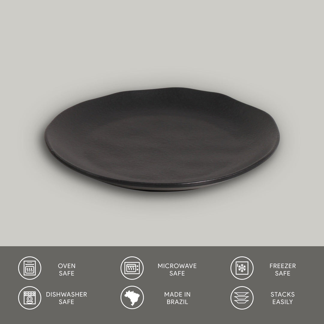 Non-Toxic Porcelain Dessert Dinnerware Set, 6 Ct.