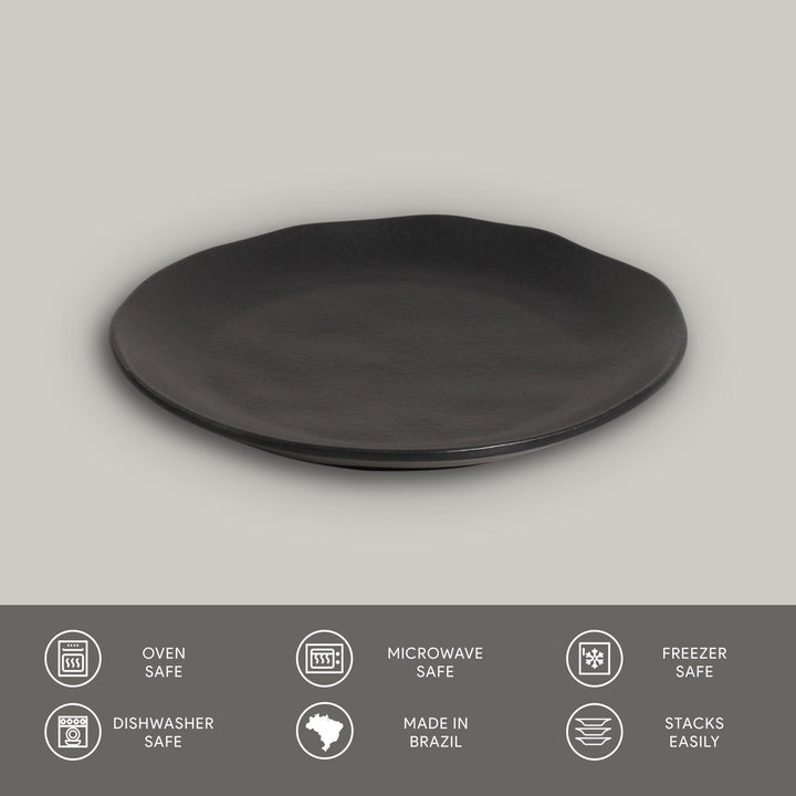 Non-Toxic Porcelain Dessert Dinnerware Set, 6 Ct.