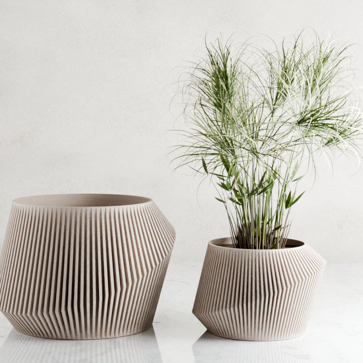 Biodegradable Plant-Based Bioplastic Urban Planter
