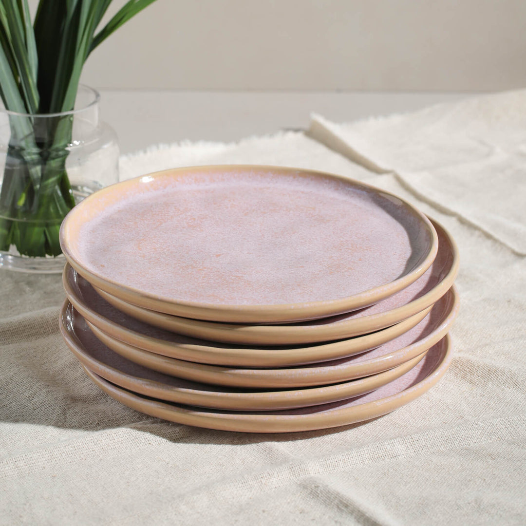 Non-Toxic Porcelain Dessert Dinnerware Set, 6 Ct.