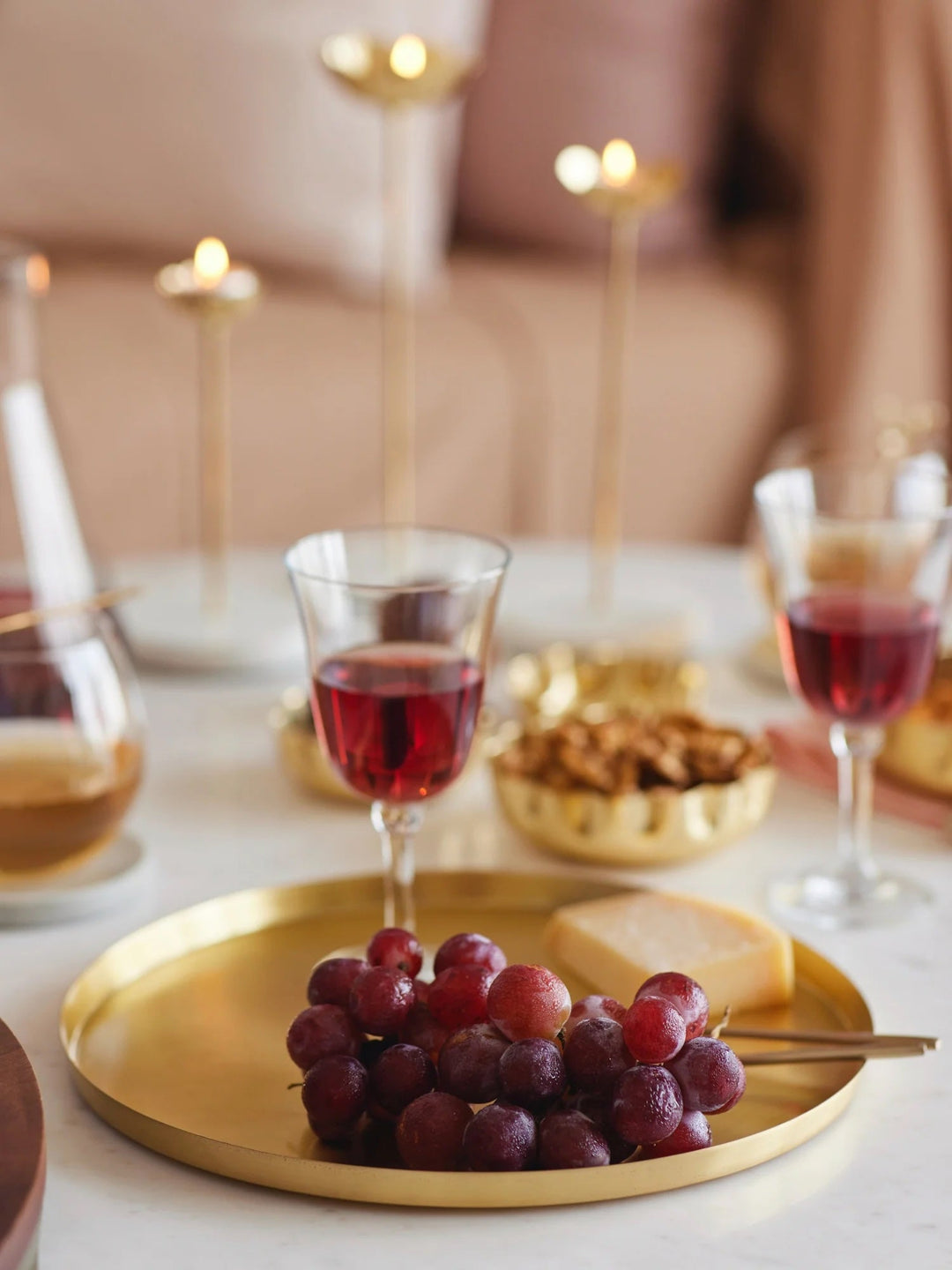 Handcrafted Pure Brass Heirloom Serving Platter