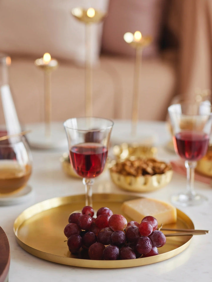 Handcrafted Pure Brass Heirloom Serving Platter