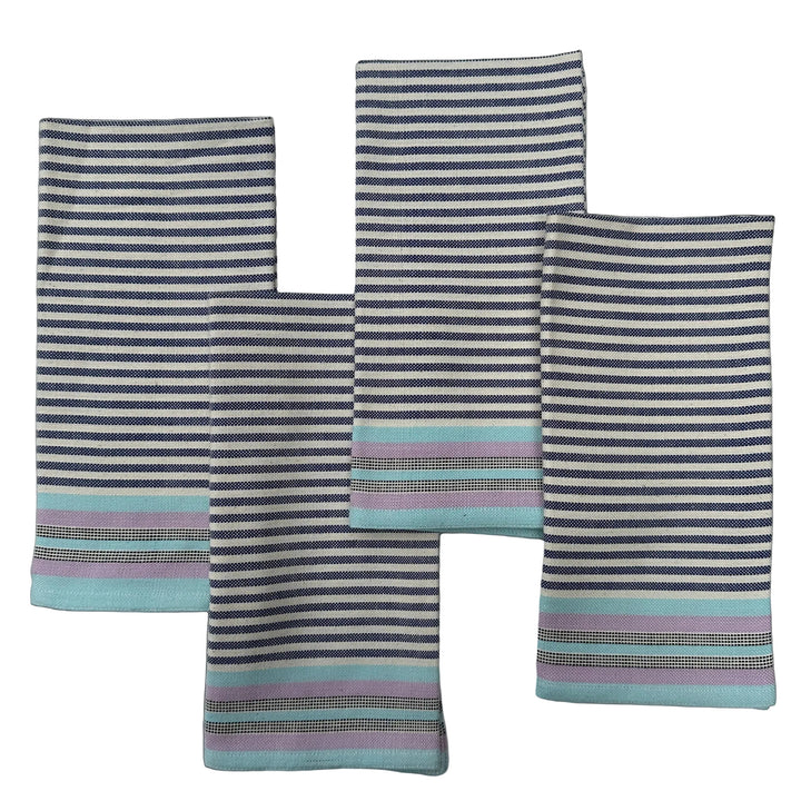 Organic Handwoven Cotton Table Napkins, 19.5", 6 Ct.