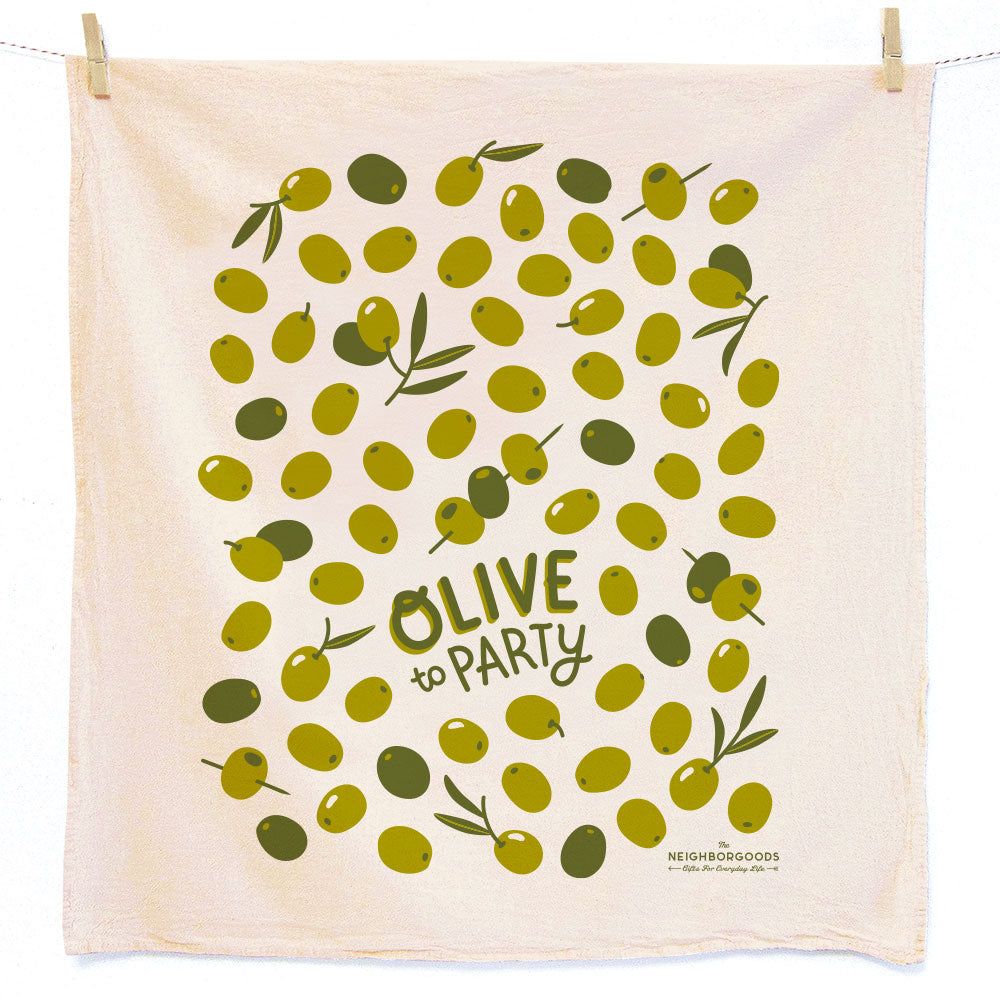 Unbleached Cotton Kitchen Dish Towels, 2 Ct.